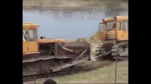 Достали танк Т-34 из болота