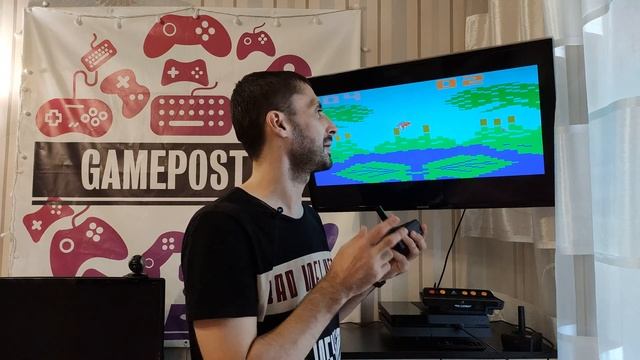 Игры 80-х Обзор Ретро Консоли Atari Flashback 7 Часть 2