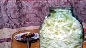 Капуста на зиму в банках. Легкий и простой способ маринованной капусты.