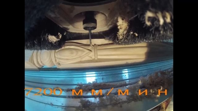 Серия резных балясин на поворотной оси станка чпу смотреть онлайн