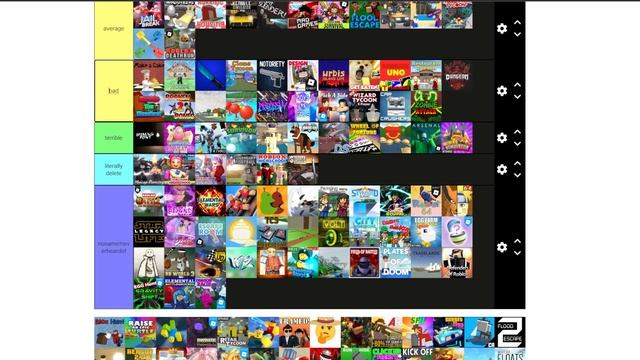 BEST ROBLOX GAMES TIER LIST 2023 | BEST GAME? смотреть онлайн