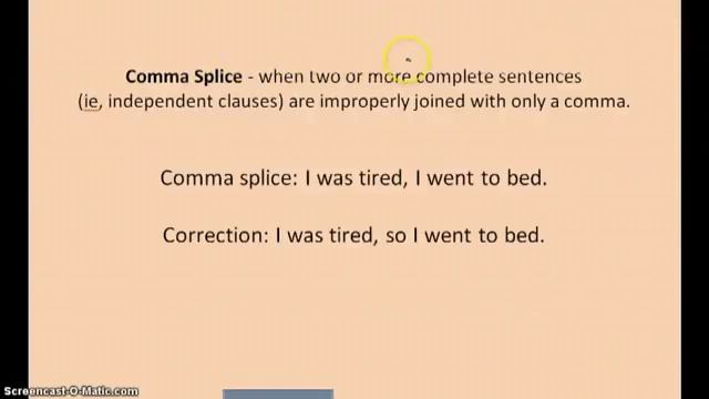 Grammar Lesson 23 1 Run ons, Comma Splices, and Fragments смотреть онлайн