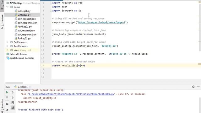 Python Automation - REST API services смотреть онлайн