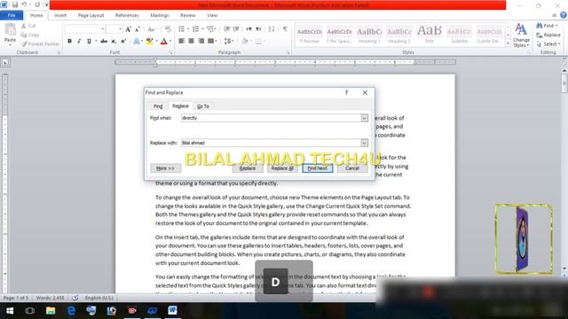 Class #6 Ms word in pashto .Topic : How to use FIND AND REPLACE.ده ms word شپږم کلاس په پښتو کې. смотреть онлайн