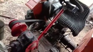 Самодельный минитрактор с двигателем ваз 2106