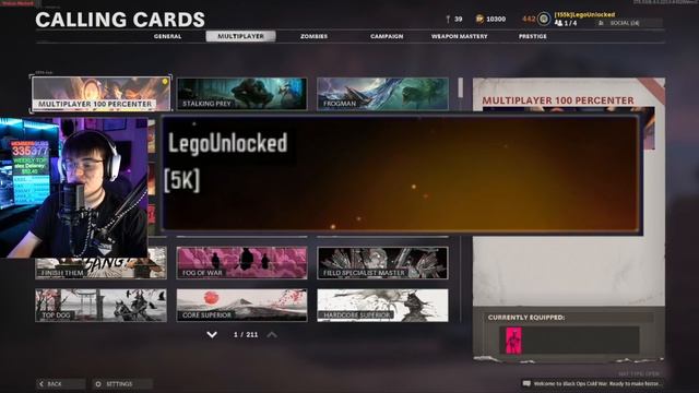 All 3 100% CALLING CARDS IN COLD WAR! ZOMBIES, MULTIPLAYER, AND CAMPAIGN! ALL100% REWARDS смотреть онлайн