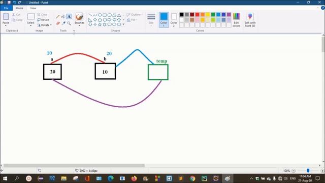 Java Program 4 in Telugu (swapping numbers with and without using third variable) by Kotha Abhishek смотреть онлайн