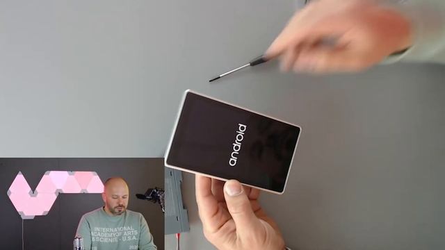 Настенная панель 5,5 дюймов для умного дома (POE, Android 11, Larnitech, iRidi) смотреть онлайн