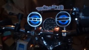 Мото колонки Aoveise Mt473 12V с BT, FM, USB