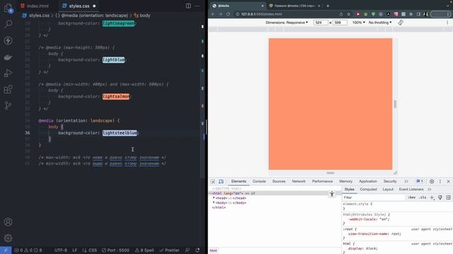36. Frontender[1.0] CSS Media queries | Медиа запросы. Адаптивная верстка смотреть онлайн