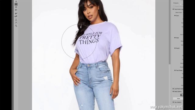 ЭКСТРЕМАЛЬНОЕ ПОХУДЕНИЕ в Фотошопе | Коррекция фигуры ДО и ПОСЛЕ | Extreme Photoshop Slimming смотреть онлайн