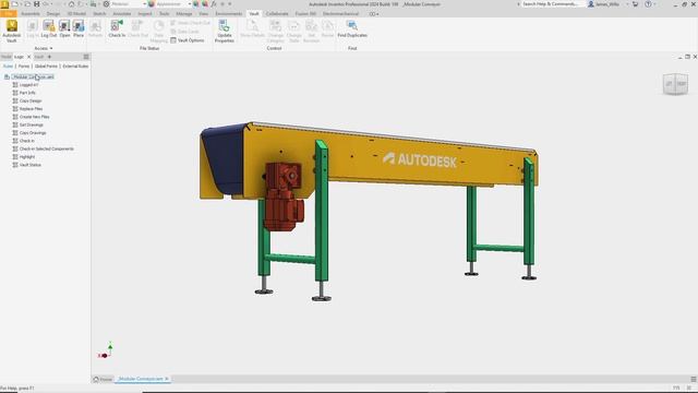 Inventor 2024 What's New - iLogic enhancements смотреть онлайн