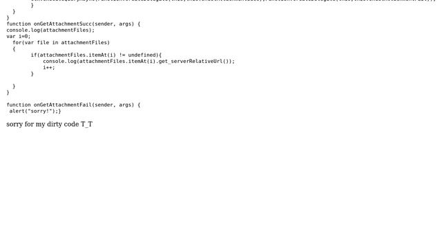 Sharepoint: How to get attachments Url in all folder use javascript? смотреть онлайн