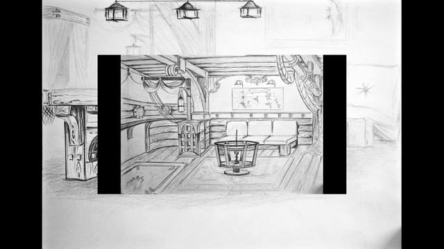 Дизайн-проекты карандашом | Работы художников | Старина Мебель смотреть онлайн