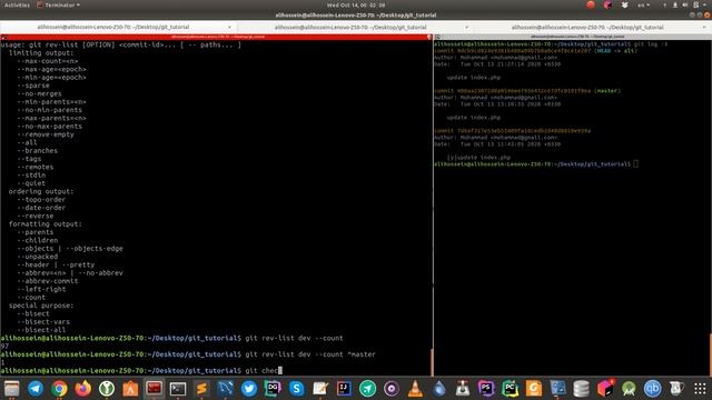آموزش git rev-list смотреть онлайн