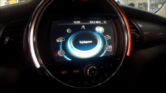 New Mini Cooper 2015 - In Original Monitor Bluetooth Fiscon . смотреть онлайн