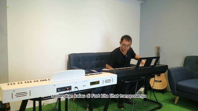 Yamaha P45 VS Fort Batavia LE (Review Digital Piano) . смотреть онлайн