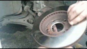 Замена передних тормозных дисков и колодок на хонде сивик ех купэ
