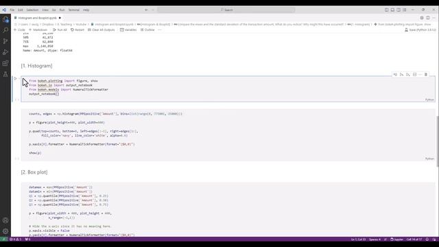 Histogram and Boxplot in Python смотреть онлайн