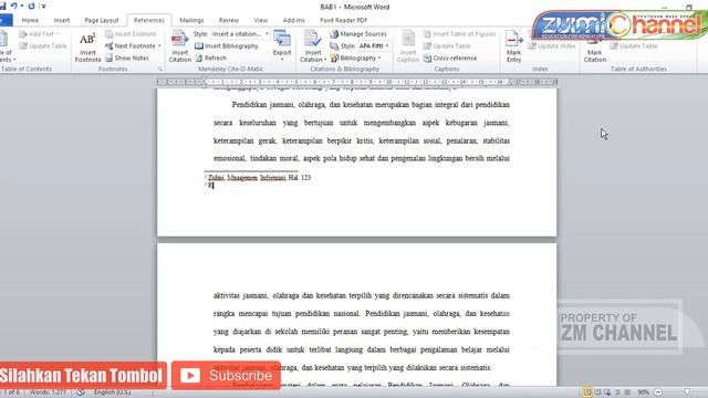 Cara membuat footnote otomatis di Microsoft Word | Mc Mord | Microshoft Word 2010 смотреть онлайн