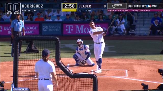 Julio Rodriguez Gets 32 Home Runs in The Home Run Derby смотреть онлайн