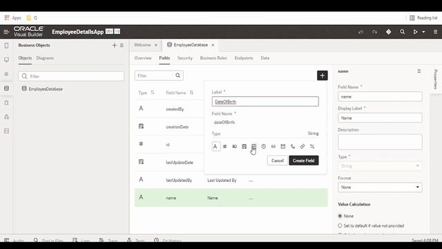 Part#1 Visual Builder: How to Create your first VB application | Create Business Object from scratc смотреть онлайн