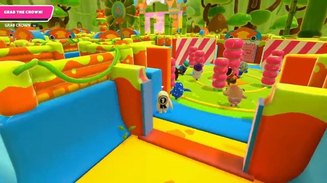 Lost Temple Is A Maze Final Round Fall Guys Ultimate Knockout Welcome To The Jungle Update 1.26 смотреть онлайн