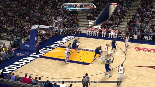 NBA 2K10 Mavericks @ Warriors смотреть онлайн
