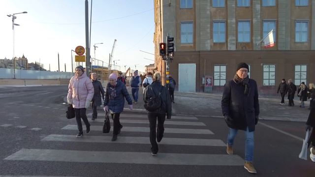 Stockholm, Sweden - Saturday Afternoon Walk In The City (4K, 60fps)