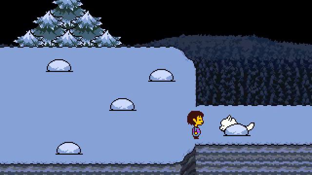Undertale Pacifist Run (rus) #3 Забавный песик, папирус и другое. смотреть онлайн