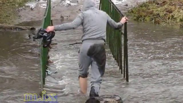 Форсирование реки серебрянка утопленный мост смотреть онлайн