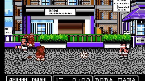 Nekketsu street basket Rus#4