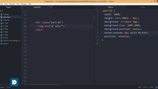 Parallax on Scroll - Zooming Background Image when scroll web Page using jQuery and javaScript смотреть онлайн