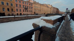 Зимний Питер. Panasonic GH6 + Zhiyun Crane M3. 4K