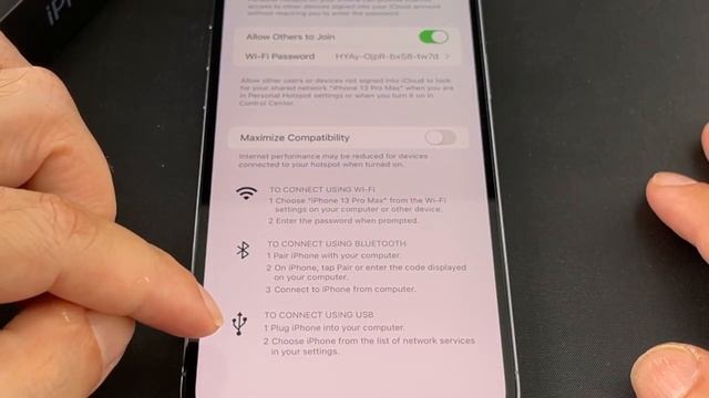 iPhone 13 Pro Max - How to set up a WiFi Hotspot! смотреть онлайн