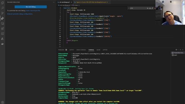 PowerShell SE02E67 - Sendkeys remote смотреть онлайн