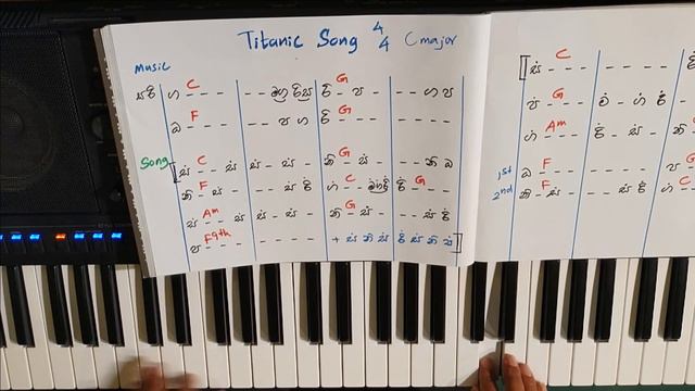 #Titanic_Song   #TitanicSong   #GuruMusic   Titanic Notation Sinhala