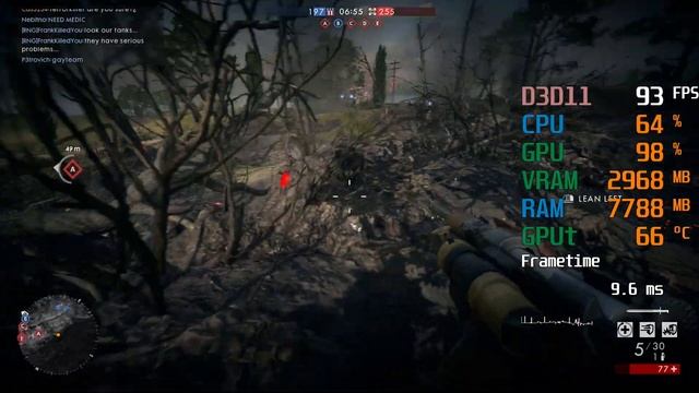 AMD Radeon RX 5500 XT -- AMD Ryzen 5 3600 -- Battlefield 1 BF1 FPS Test смотреть онлайн