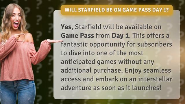 Will Starfield be on Game Pass Day 1? смотреть онлайн