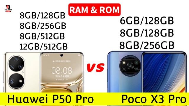 Huawei P50 Pro vs Poco X3 Pro Comparison ?⚡Which is Better ? смотреть онлайн