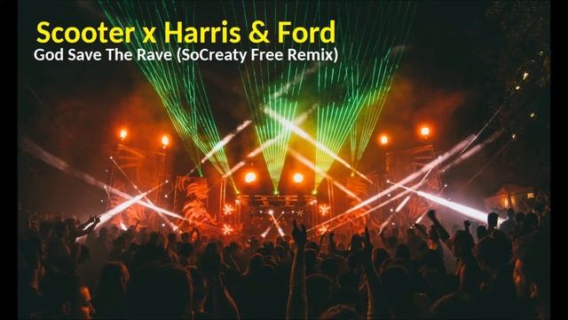 Scooter x Harrison & Ford - Save the Rave (SoCreaty Techno Remix) смотреть онлайн