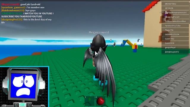 NATURAL DISASTER (in ROblox) ► FANDROID Facecam