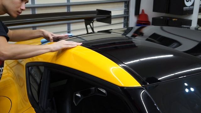 2020 Toyota Supra A90 | Gloss Black Roof Wrap | Timelapse | PT Custom Graphics смотреть онлайн