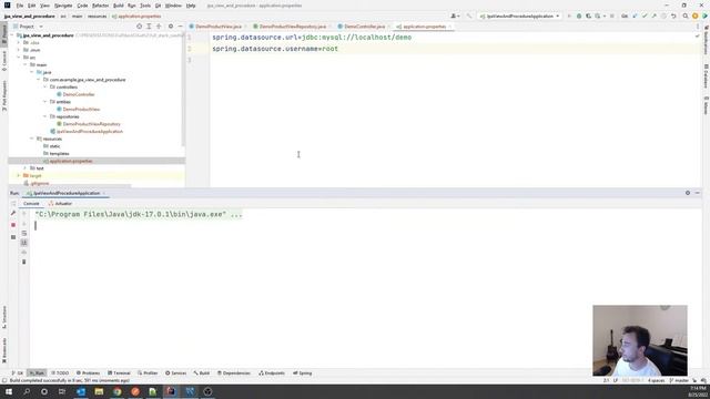 Using views and stored procedures with Spring Data JPA смотреть онлайн