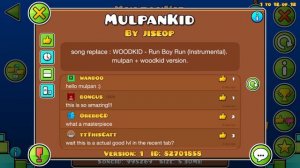 MULKID? | "Mulpan Challenge #21" | Geometry dash 2.11