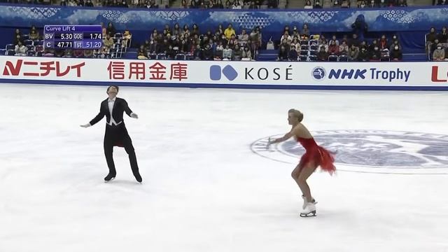 Alexandra STEPANOVA Ivan BUKIN RD 2019 NHK Trophy смотреть онлайн