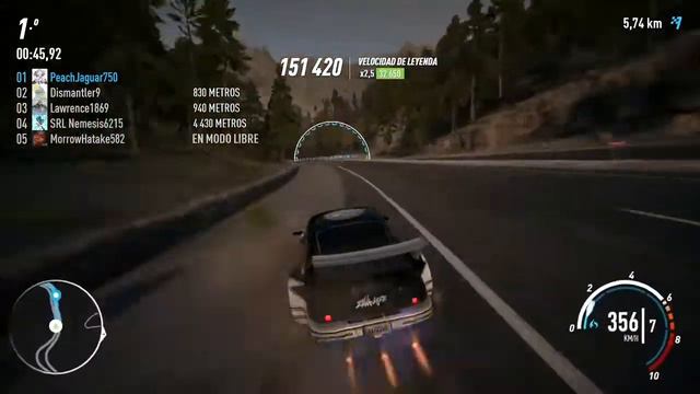 NFS Payback | Mount Graint Hall | 1:41.06 (RSR) смотреть онлайн