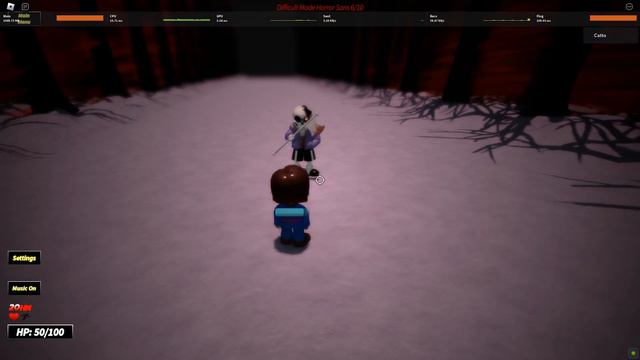 Difficult mode/Epic sans | Sans multiverse Remastered | ROBLOX смотреть онлайн