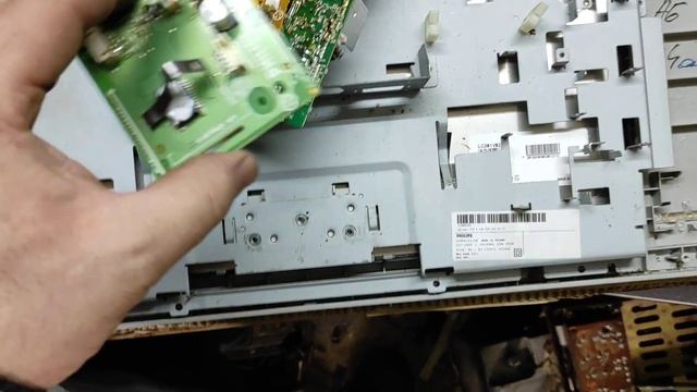 Жк телевизор PHILIPS. разбор. смотреть онлайн