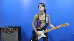 Juliana Vieira - Enter Sandman (Metallica Guitar Cover)